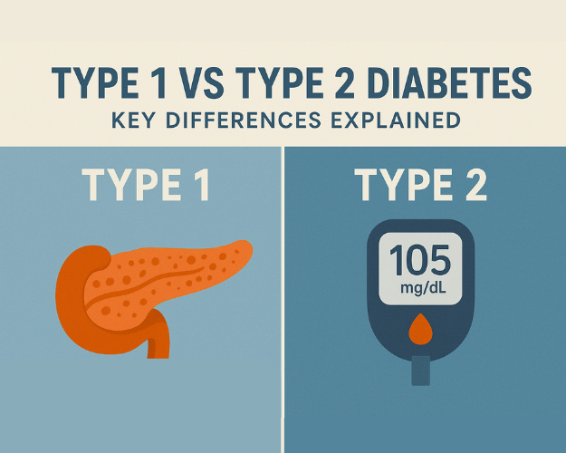 Type 1 vs Type 2 Diabetes: Key Differences Explained
